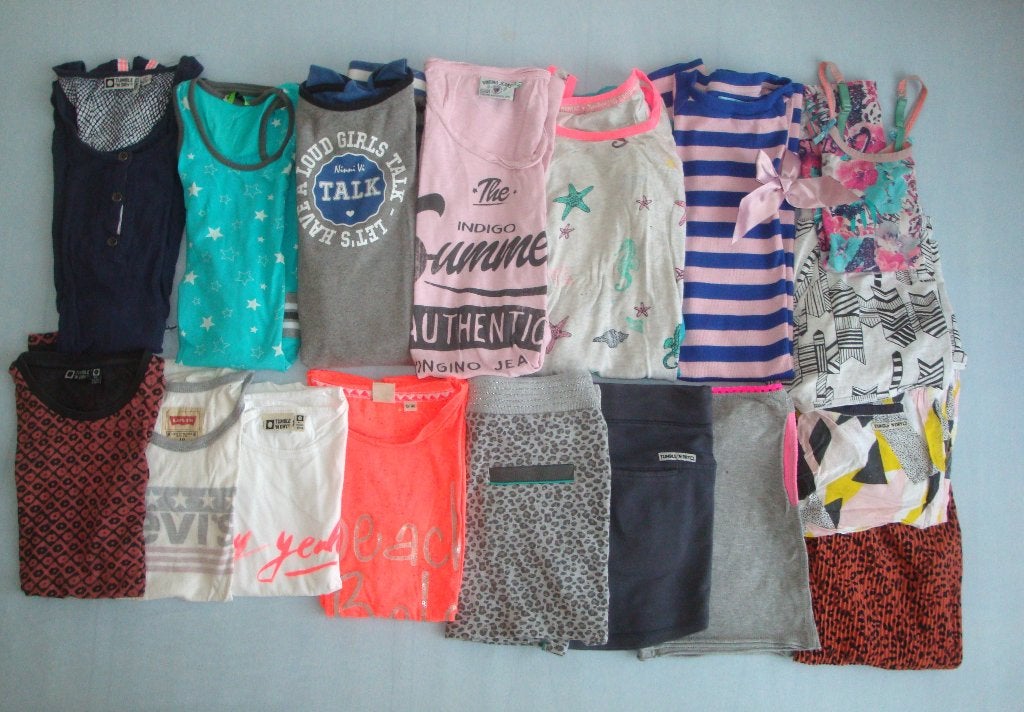 Pakket meisjes zomerkleding maat 134-140 - Pakket 11 Merk, Ophalen of Verzenden, Zo goed als nieuw, Maat 134