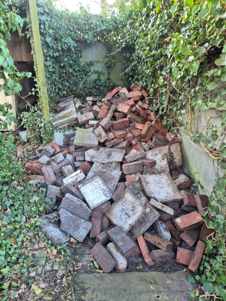 GRATIS stenen, Tuin en Terras, Ophalen, Overige materialen, Gebruikt, Overige typen