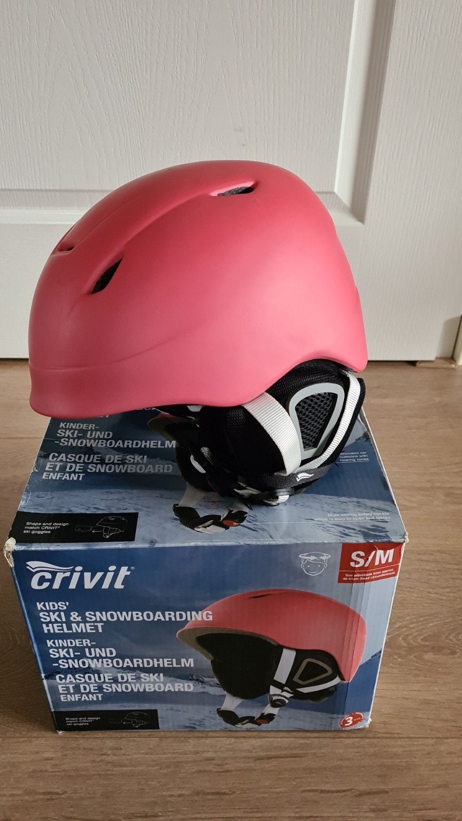 Crivit Kinder Ski- en Snowboardhelm S/M (48-51 cm), Overige merken, Overige typen, Ophalen of Verzenden, Zo goed als nieuw
