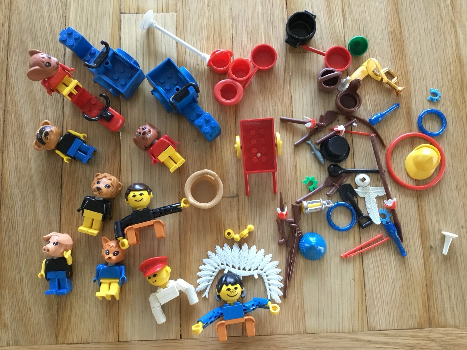 Vintage LEGO figuren en accessoires, Ophalen, Gebruikt, Jongen of Meisje