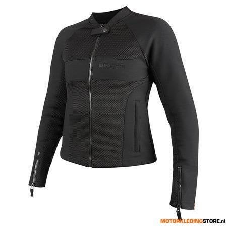 Pando Moto Stealth Dames Motorjas, Zwart, Motoren, Ophalen of Verzenden, Nieuw met kaartje