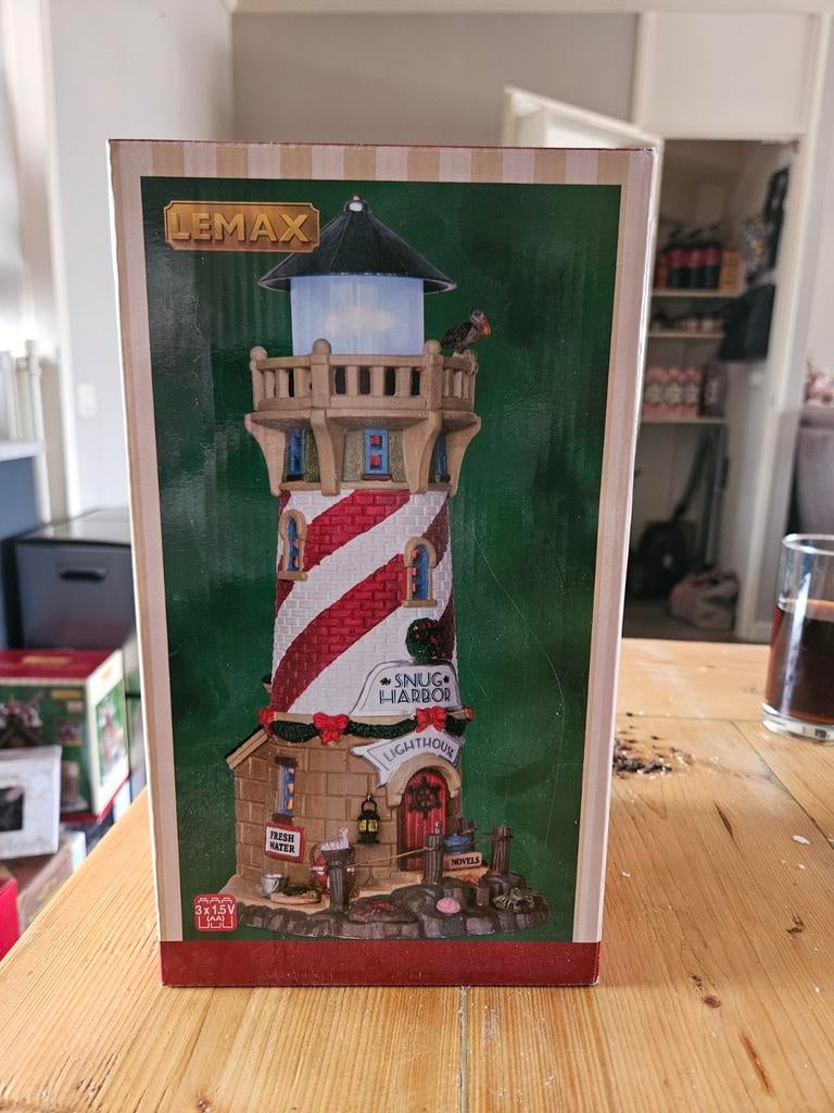Lemax vuurtoren kerst dorp, Diversen, Kerst, Ophalen
