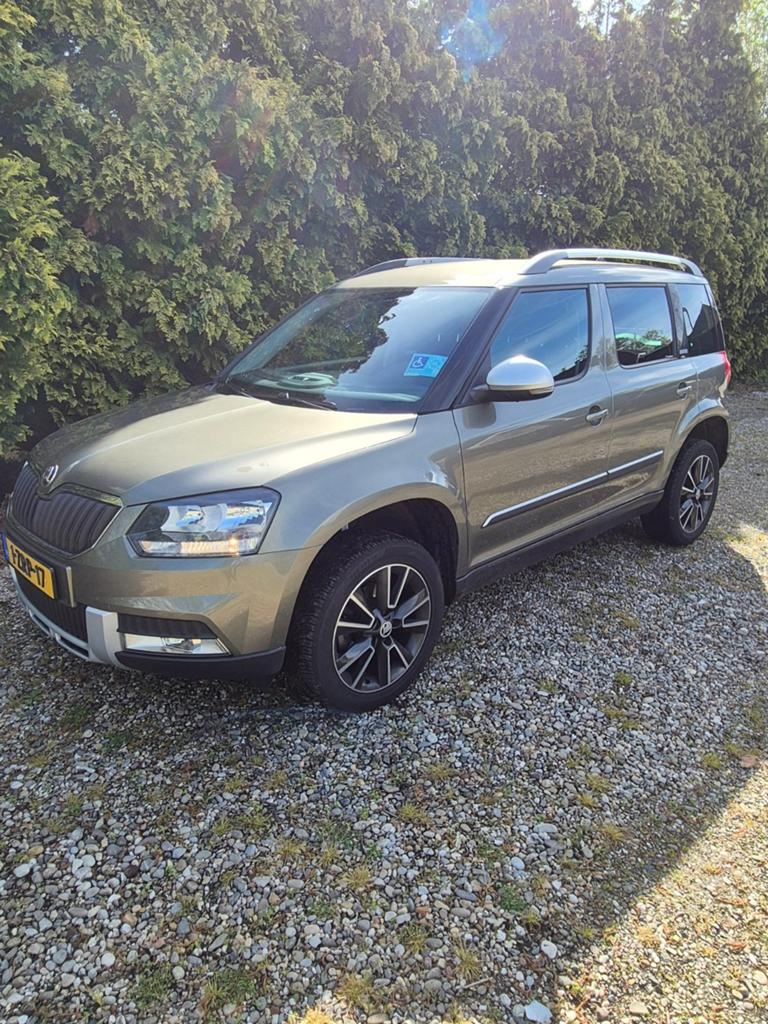 Skoda Yeti 1.2 TSI 77KW Dsg7 2015 Groen, 680 kg, 4 cilinders, Origineel Nederlands, 1200 kg