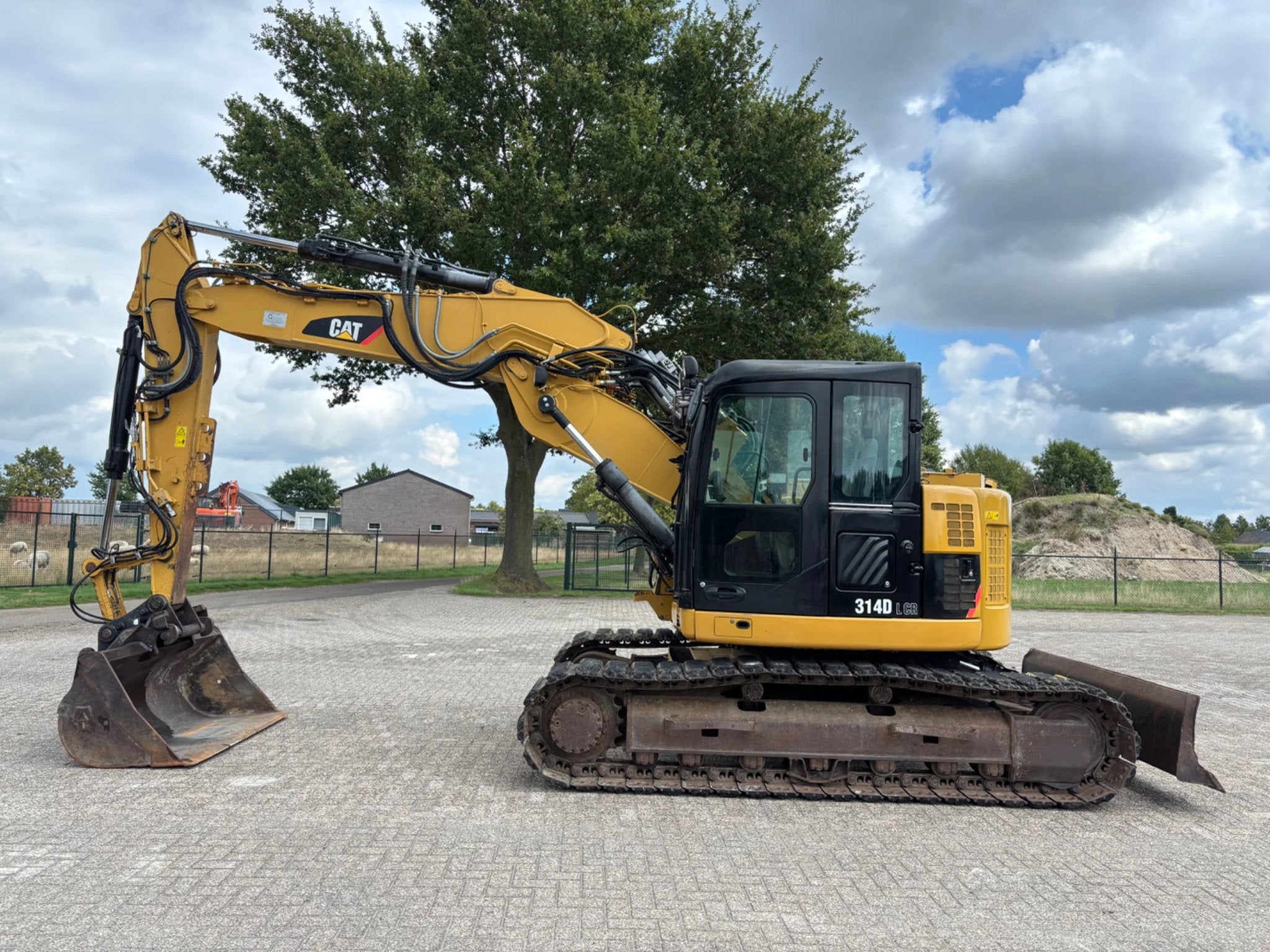 Caterpillar 314D LCR Rupskraan graafmachine VA Boom Low Hour, Graafmachine