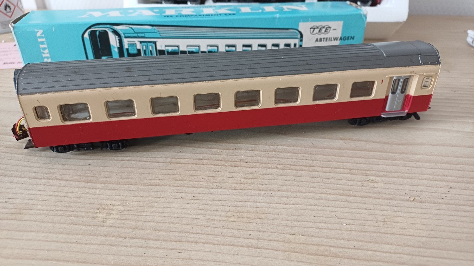 marklin 4071.  voor set 3071, Wisselstroom, Wagon, Ophalen of Verzenden, Zo goed als nieuw