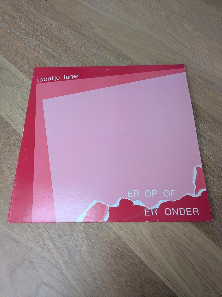Toontje Lager - Er Op Of Er Onder, Ophalen of Verzenden, Zo goed als nieuw, 12 inch, Pop