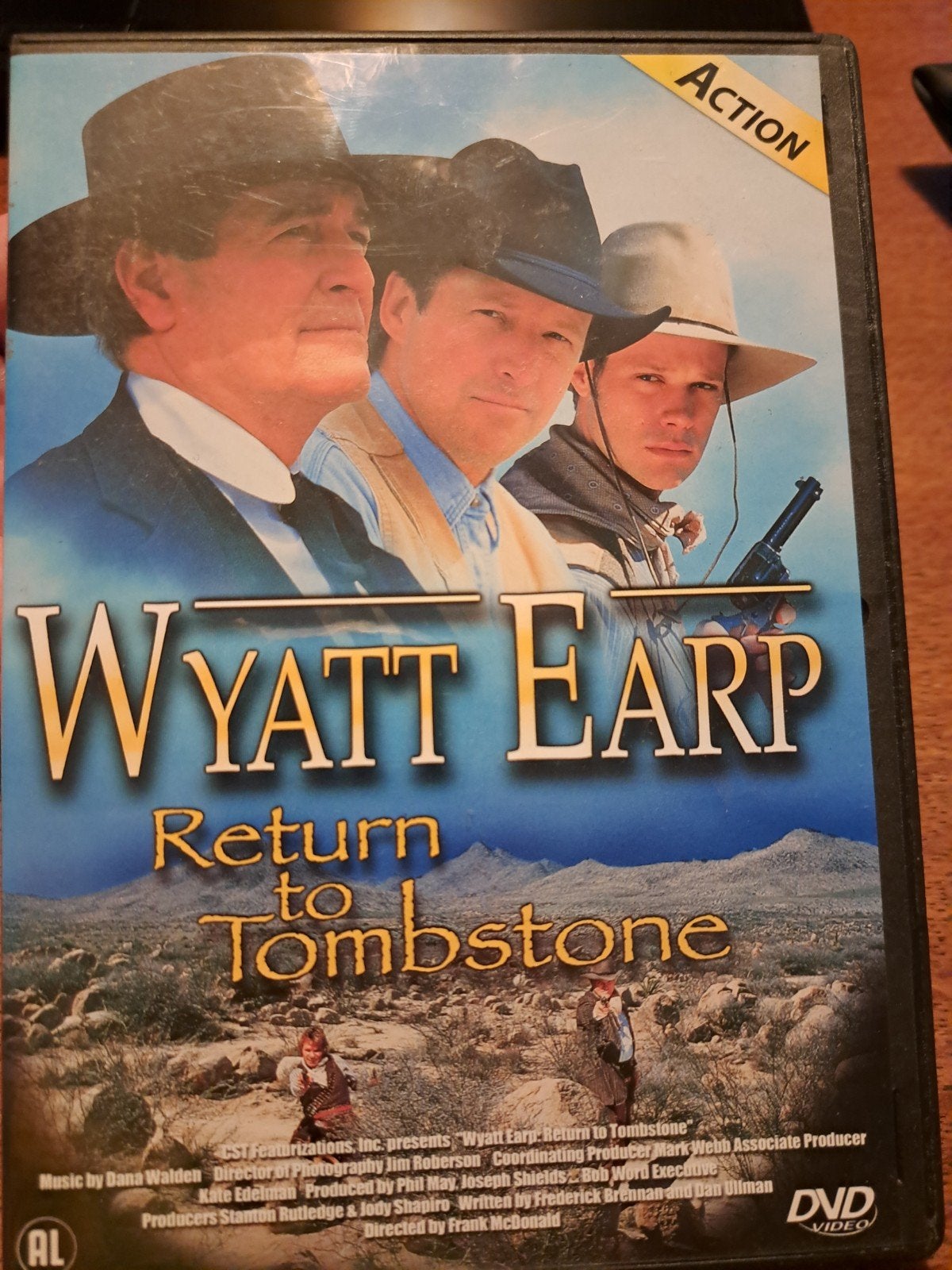 Wyatt Earp: Return to Tombstone DVD - Actie Western, Vanaf 12 jaar, Ophalen of Verzenden, Gebruikt, Actie