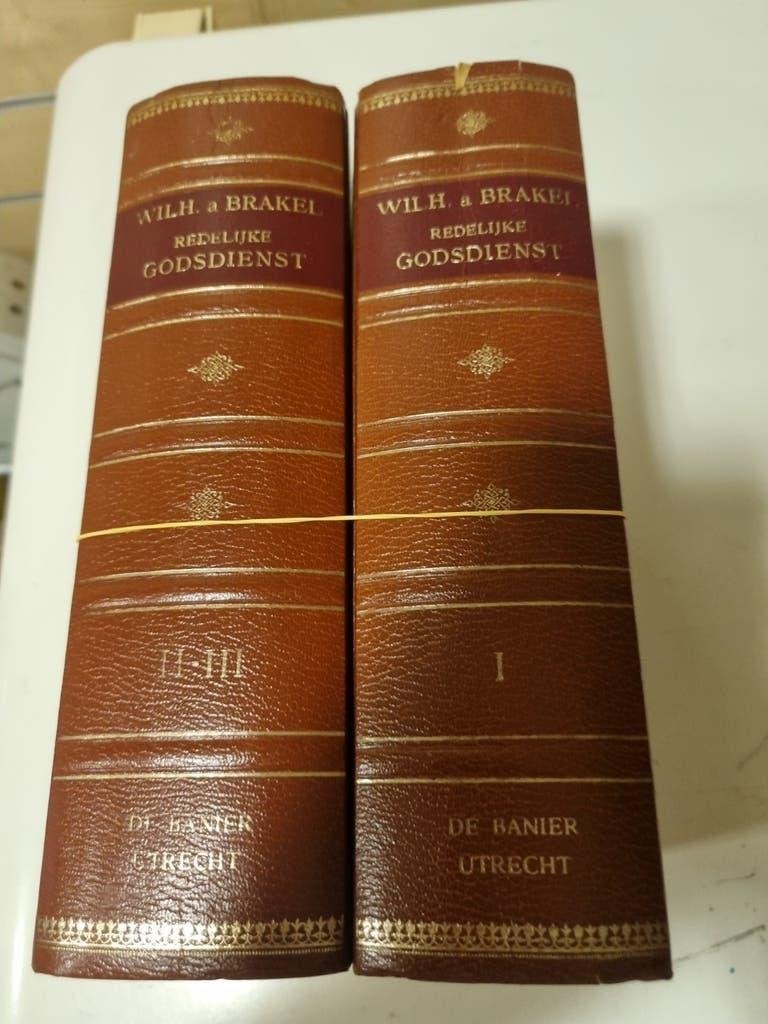 W. à Brakel Th.F.  Redelijke Godsdienst. I-II-III delen., Ophalen of Verzenden, Gelezen, Christendom | Protestants