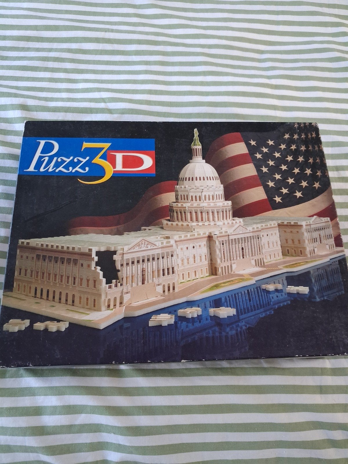 Puzz 3D US Capitol - 718 stukjes, Ophalen of Verzenden, 500 t/m 1500 stukjes, Gebruikt, Rubik's of 3D-puzzel