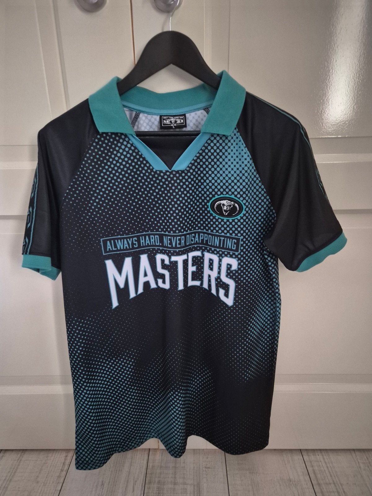 Masters of Hardcore Polo - Maat L - Zo goed als nieuw, Kleding | Heren, Maat 52/54 (L), Ophalen of Verzenden, Zo goed als nieuw