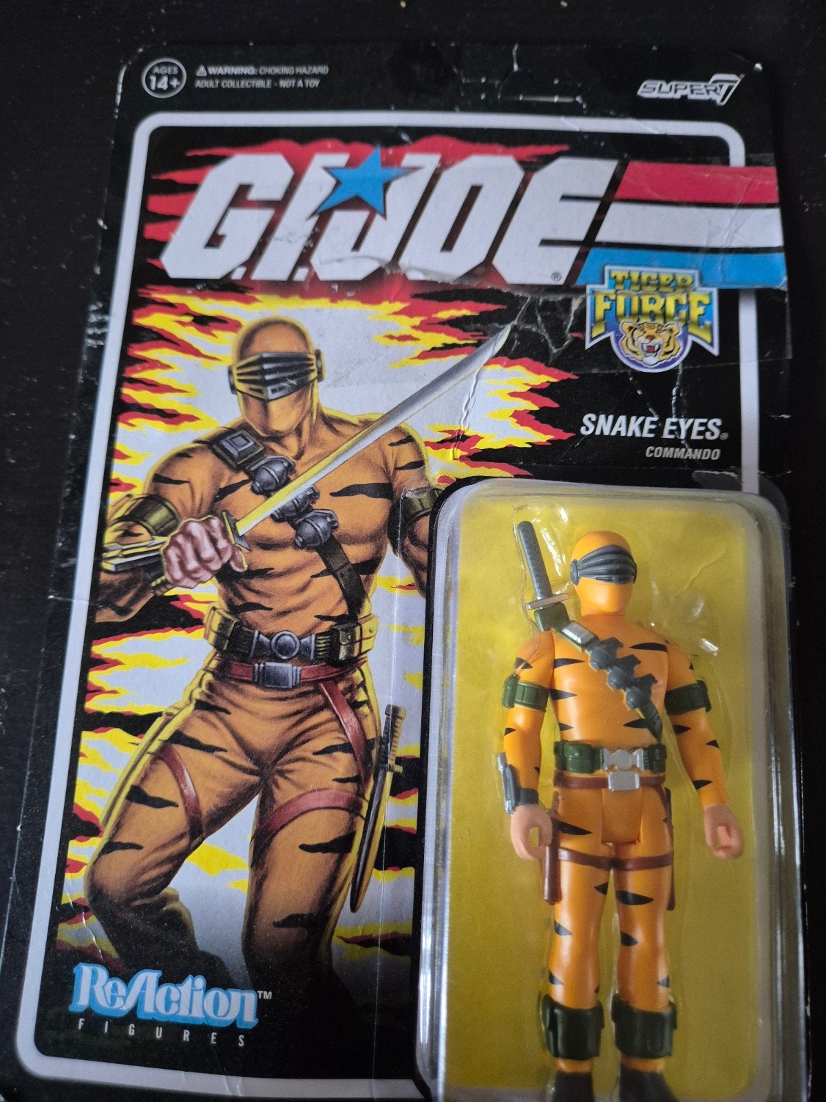 GI Joe Tiger Force Snake Eyes super 7, Ophalen of Verzenden, Nieuw