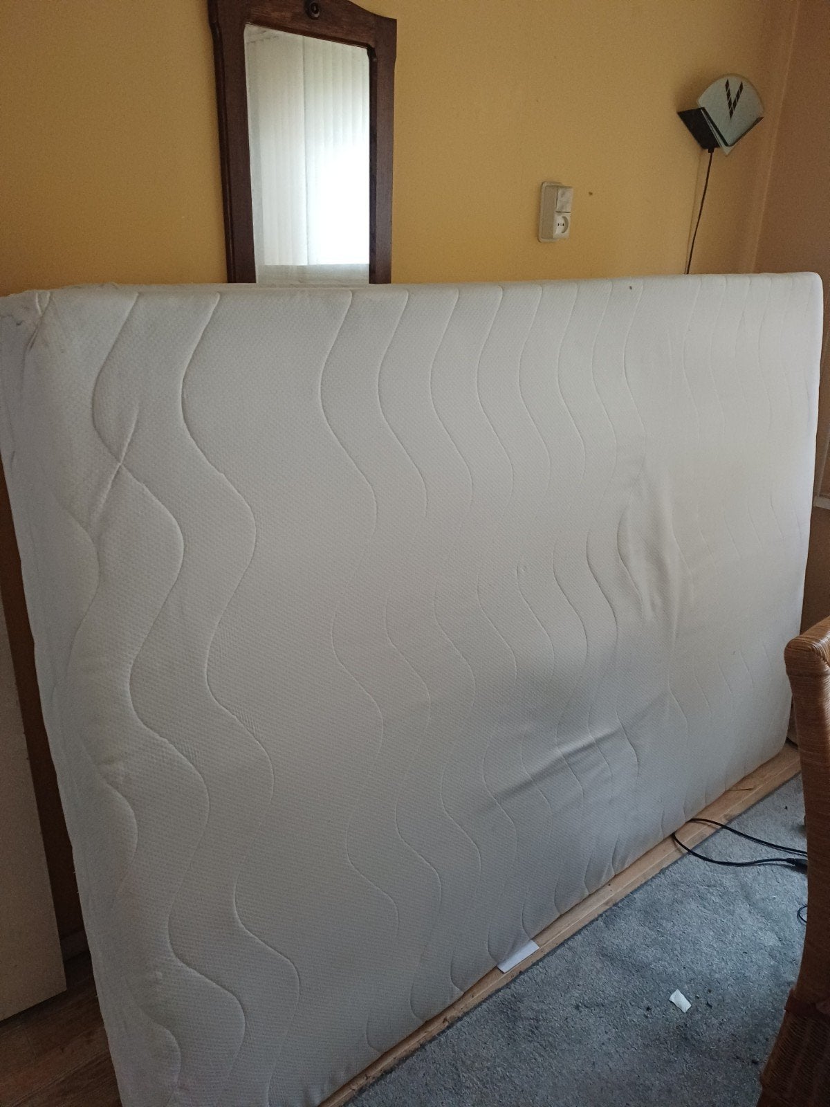 2 140x200x20 cm Boxspringmatrassen, Ophalen, Eenpersoons