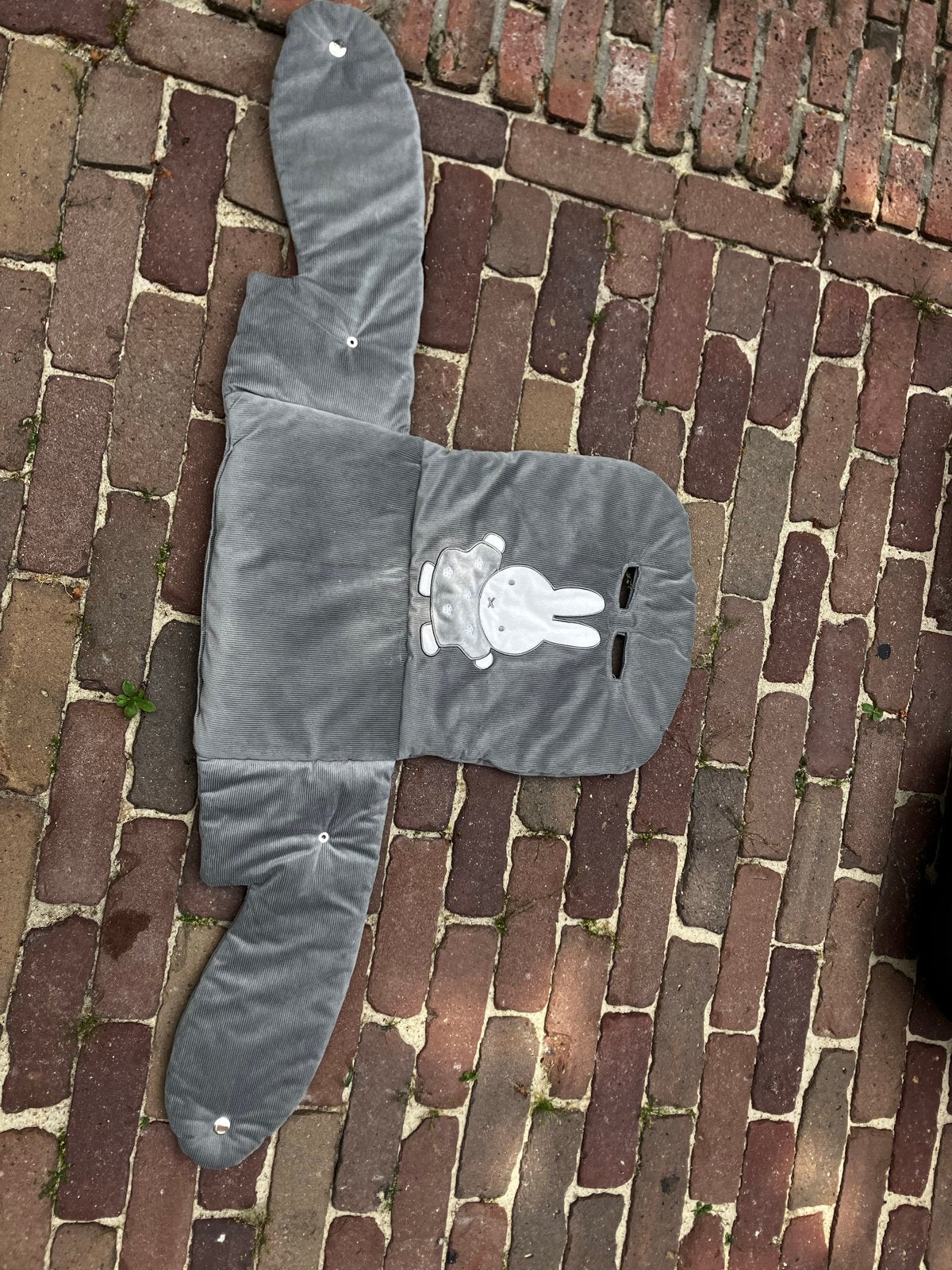Nijntje Stoelkussen voor kinderstoel of buggy - Grijs, Ophalen of Verzenden, Gebruikt