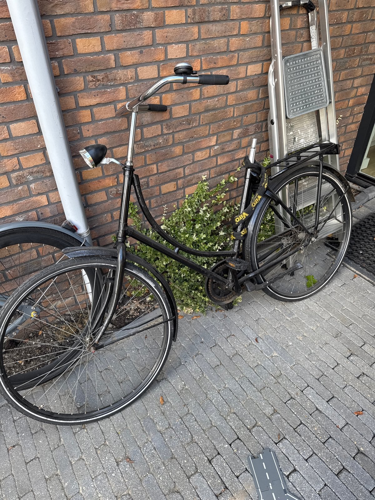 Vintage Zwarte Damesfiets - Oude Gazelle Stijl, Terugtraprem, Ophalen, Overige merken, 53 tot 56 cm