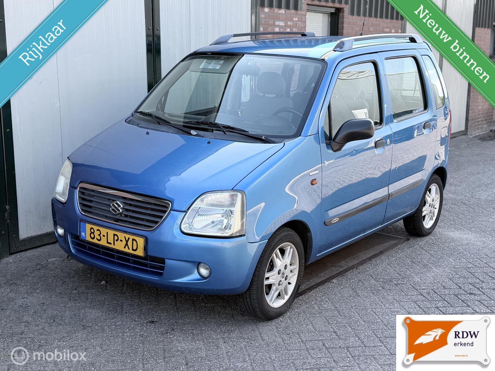 Suzuki Wagon R+ 1.3 GLS NAP/GOED WERKENDE AIRCO/RUIME APK, Auto's, Voorwielaandrijving, 4 cilinders, Origineel Nederlands, Handgeschakeld