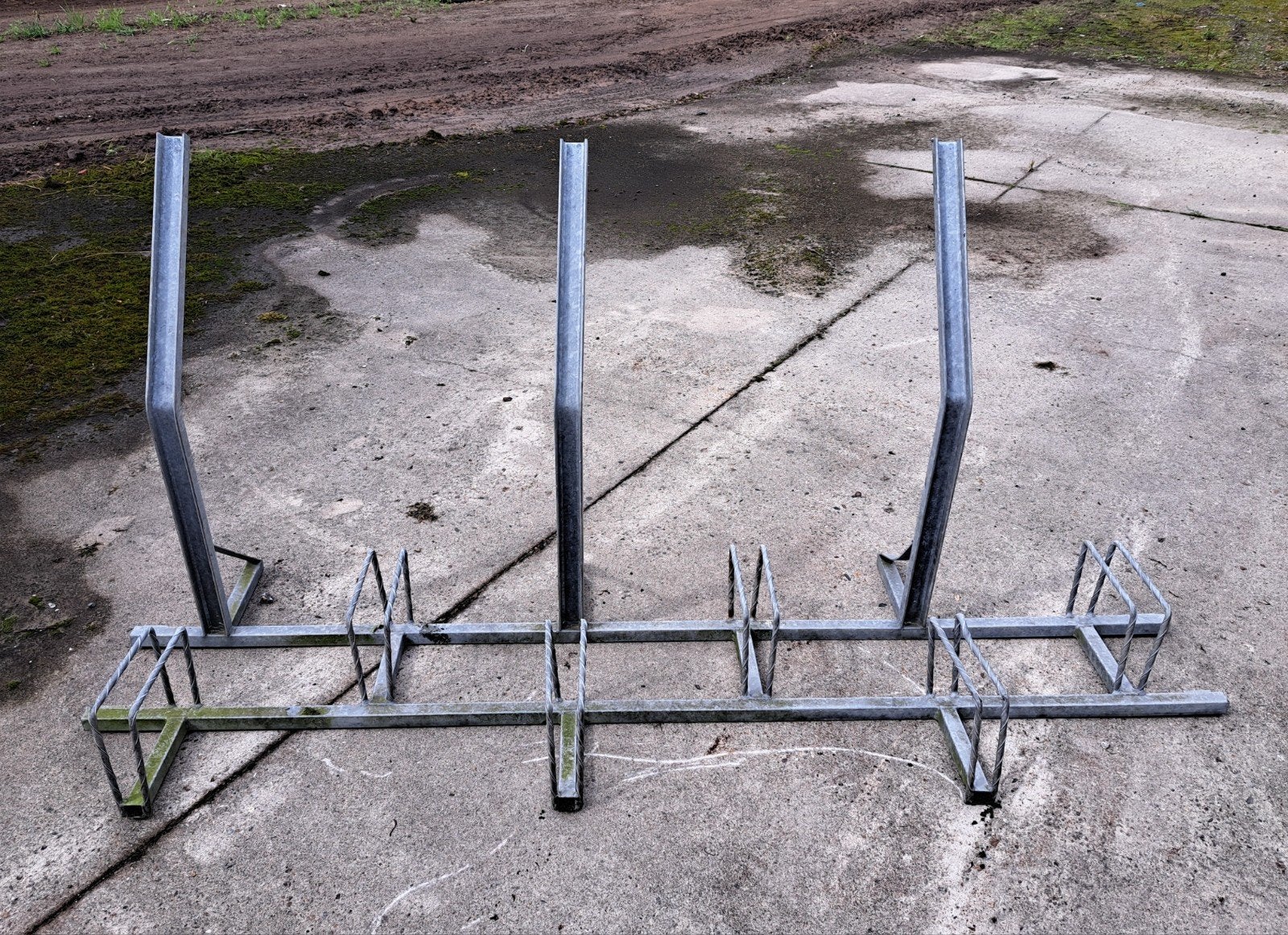 Rek fietsenrek gegalvaniseerd fietsenrek, Ophalen