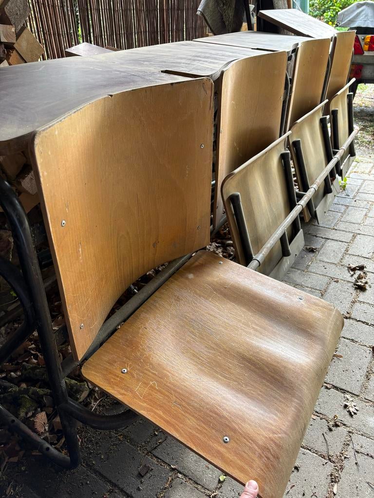Vintage schoolstoelen, Antiek en Kunst, Ophalen