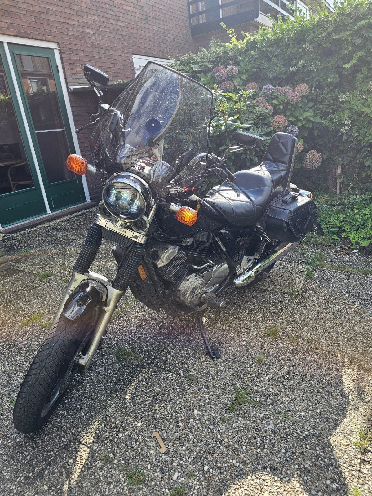 Honda Shadow VT500C met 2e donor motor en onderdelen, Motoren, 2 cilinders, Chopper, Gebruikt, Particulier