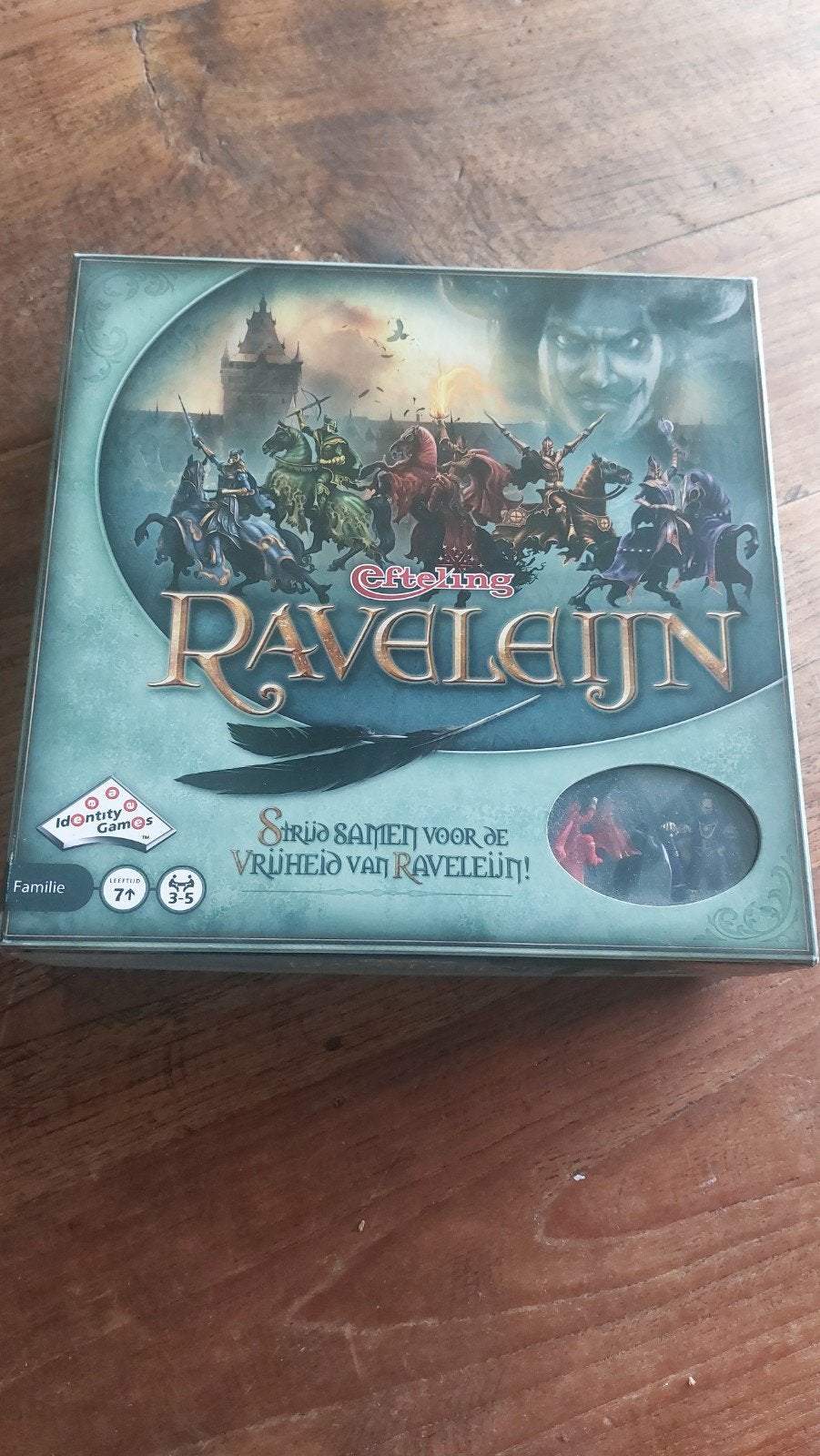 Efteling Ravelijn Bordspel - Compleet en Zo Goed als Nieuw, Drie of vier spelers, Ophalen of Verzenden, Zo goed als nieuw, Identity Games