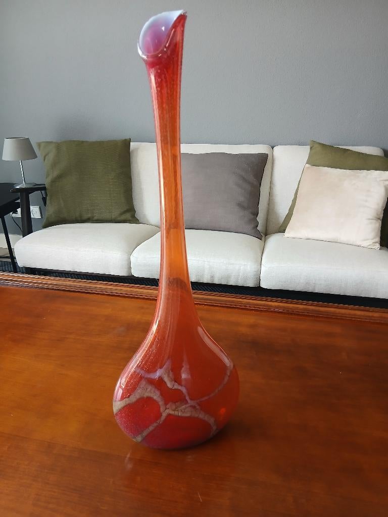 Glas Italiaans / vaas ddcoratie, Ophalen