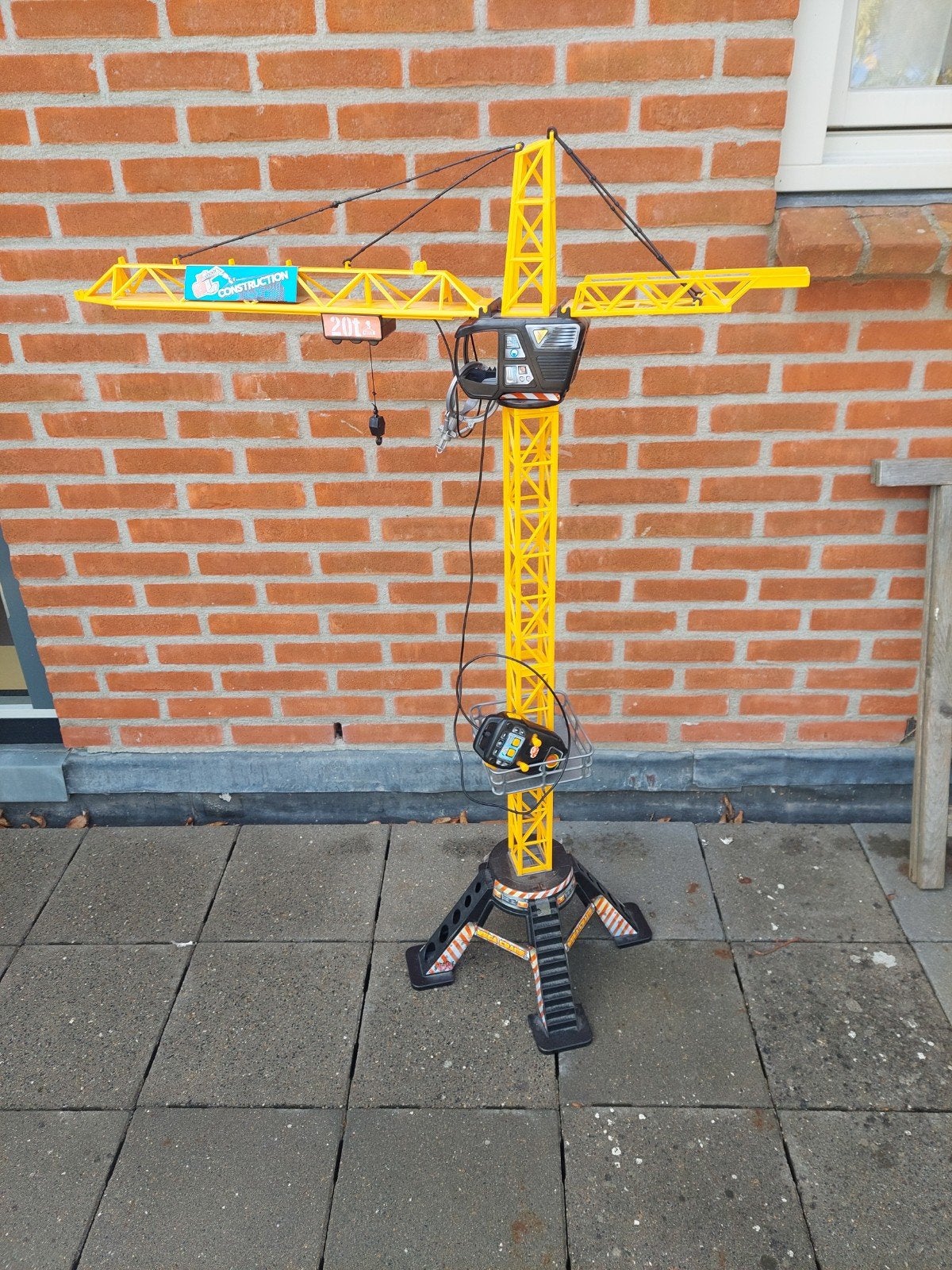 Grote Dickie Toys kraan met afstandsbediening, Ophalen, Gebruikt, Jongen of Meisje