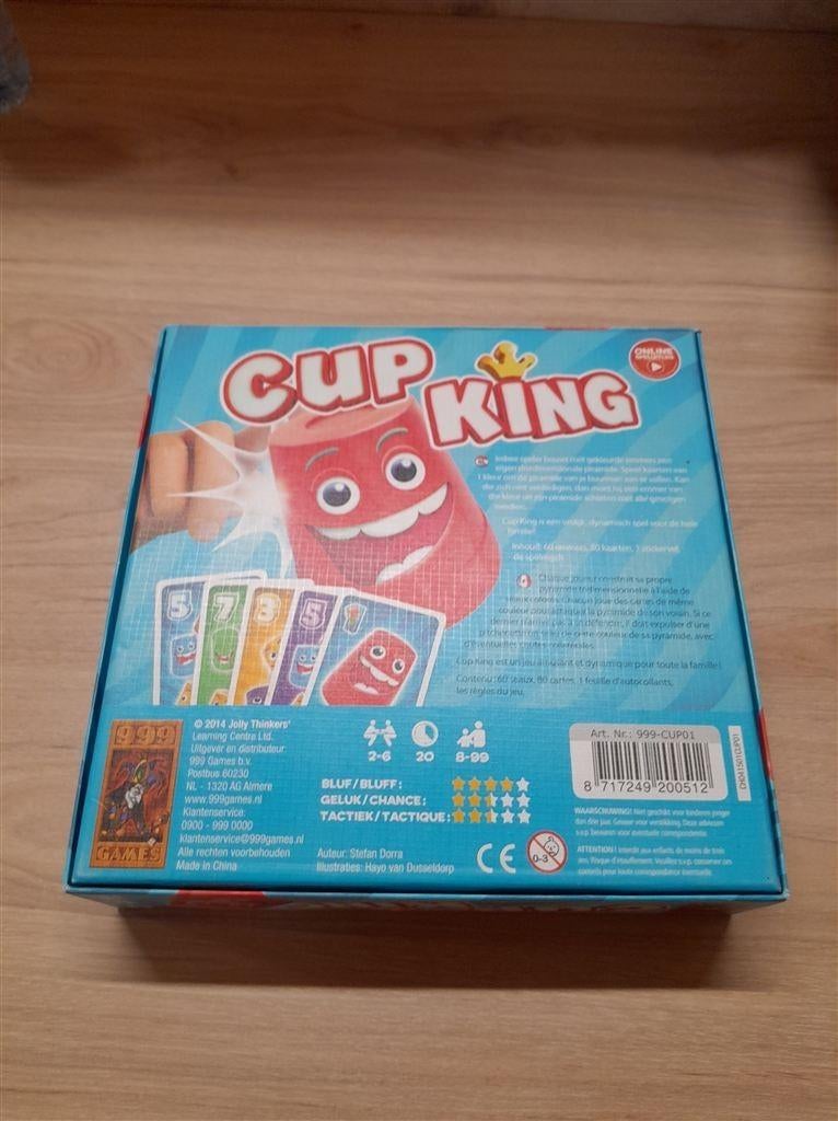 Cup king - 999 games - s3817, Hobby en Vrije tijd, Gezelschapsspellen | Bordspellen, Verzenden, Zo goed als nieuw
