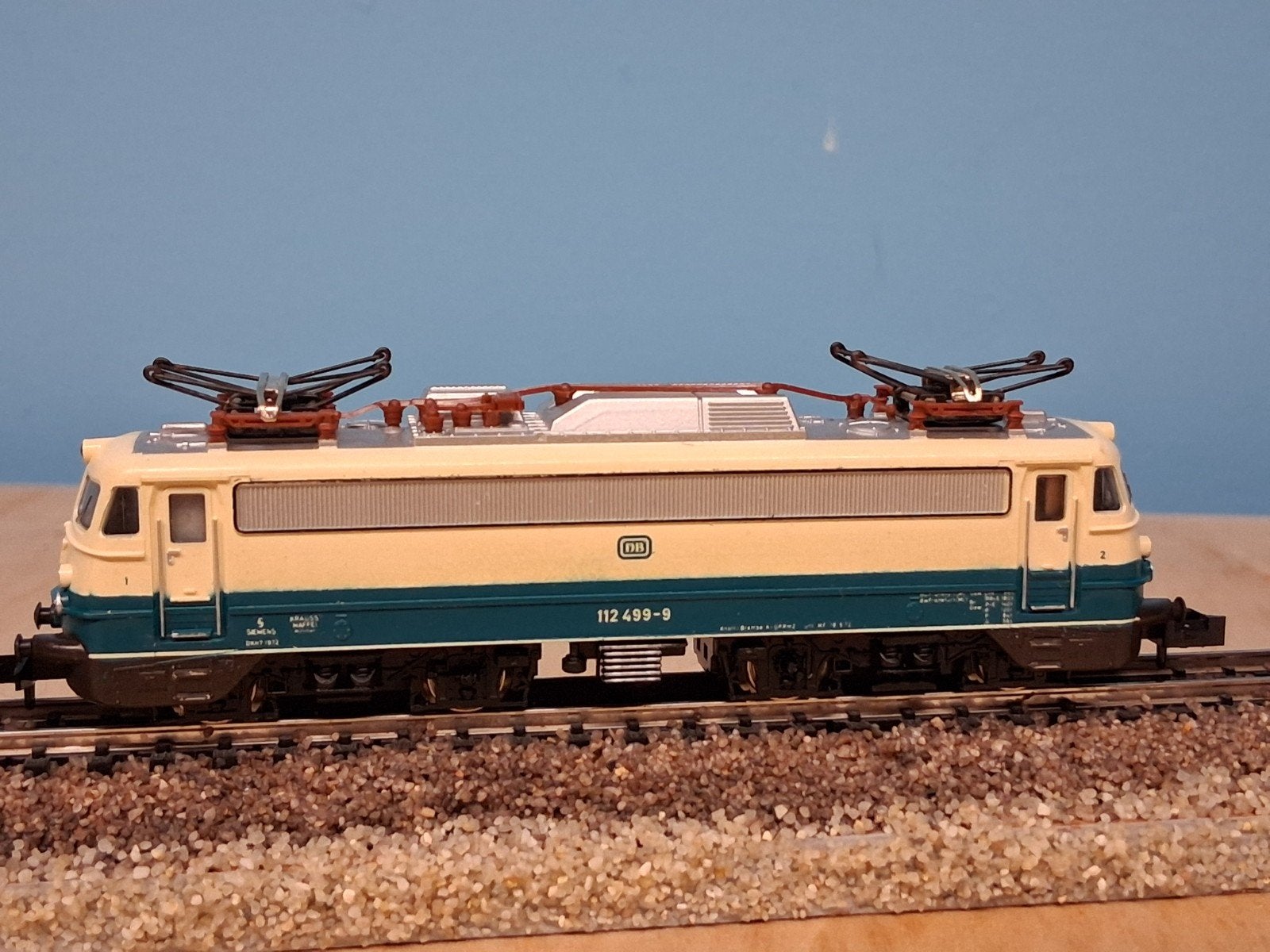 minitrix Br 112 N-spoor, Hobby en Vrije tijd, Modeltreinen | N-Spoor, Gebruikt, Trix, Ophalen of Verzenden, Gelijkstroom