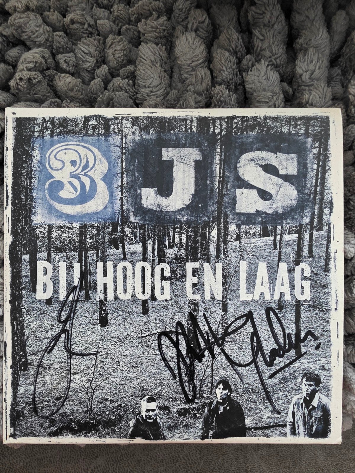 3JS - Bij Hoog En Laag (Gesigneerde CD Single), Ophalen of Verzenden, Zo goed als nieuw, Pop, Gesigneerd