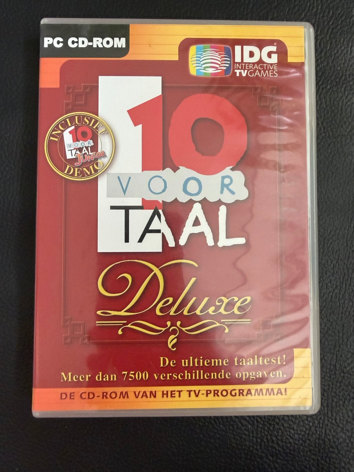 10 Voor Taal Deluxe PC CD-ROM - De Ultieme Taaltest!, Spelcomputers en Games, Puzzel en Educatief, 1 speler, Ophalen of Verzenden