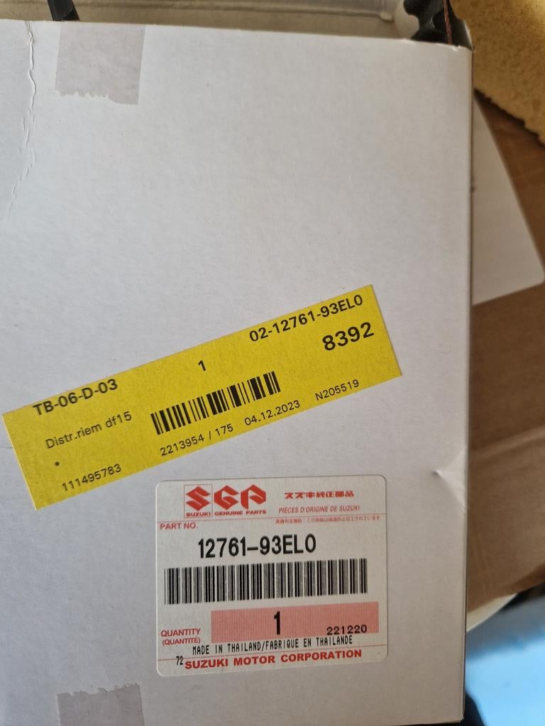 Nieuwe timingbeld suzuki df20a, Ophalen of Verzenden, Nieuw