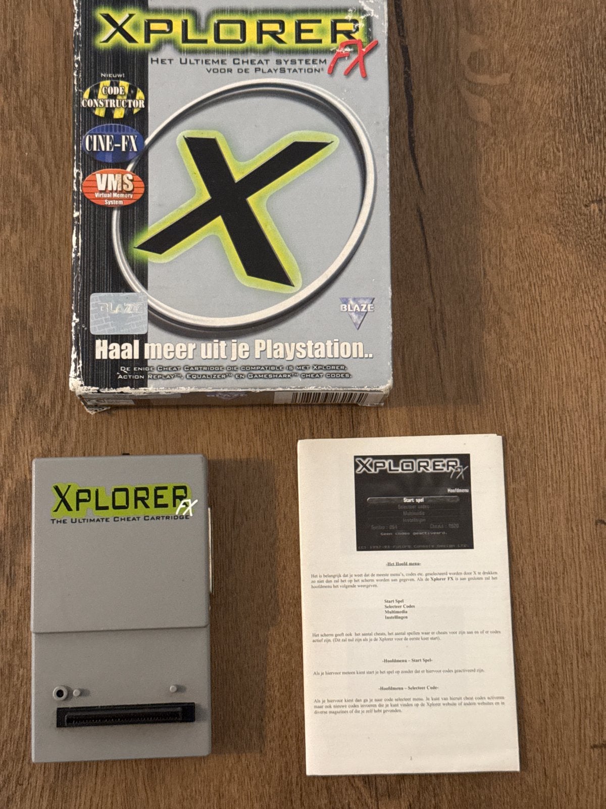 Xplorer FX Cheat Cartridge voor PlayStation (PS1), Spelcomputers en Games, Ophalen of Verzenden, Overige merken, Gebruikt