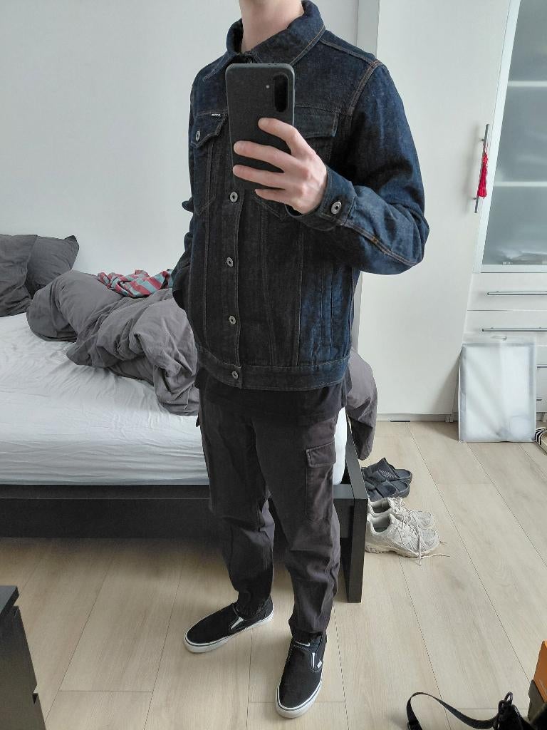 G-Star denim jacket, Ophalen of Verzenden, Zo goed als nieuw, G-Star, Maat 48/50 (M)