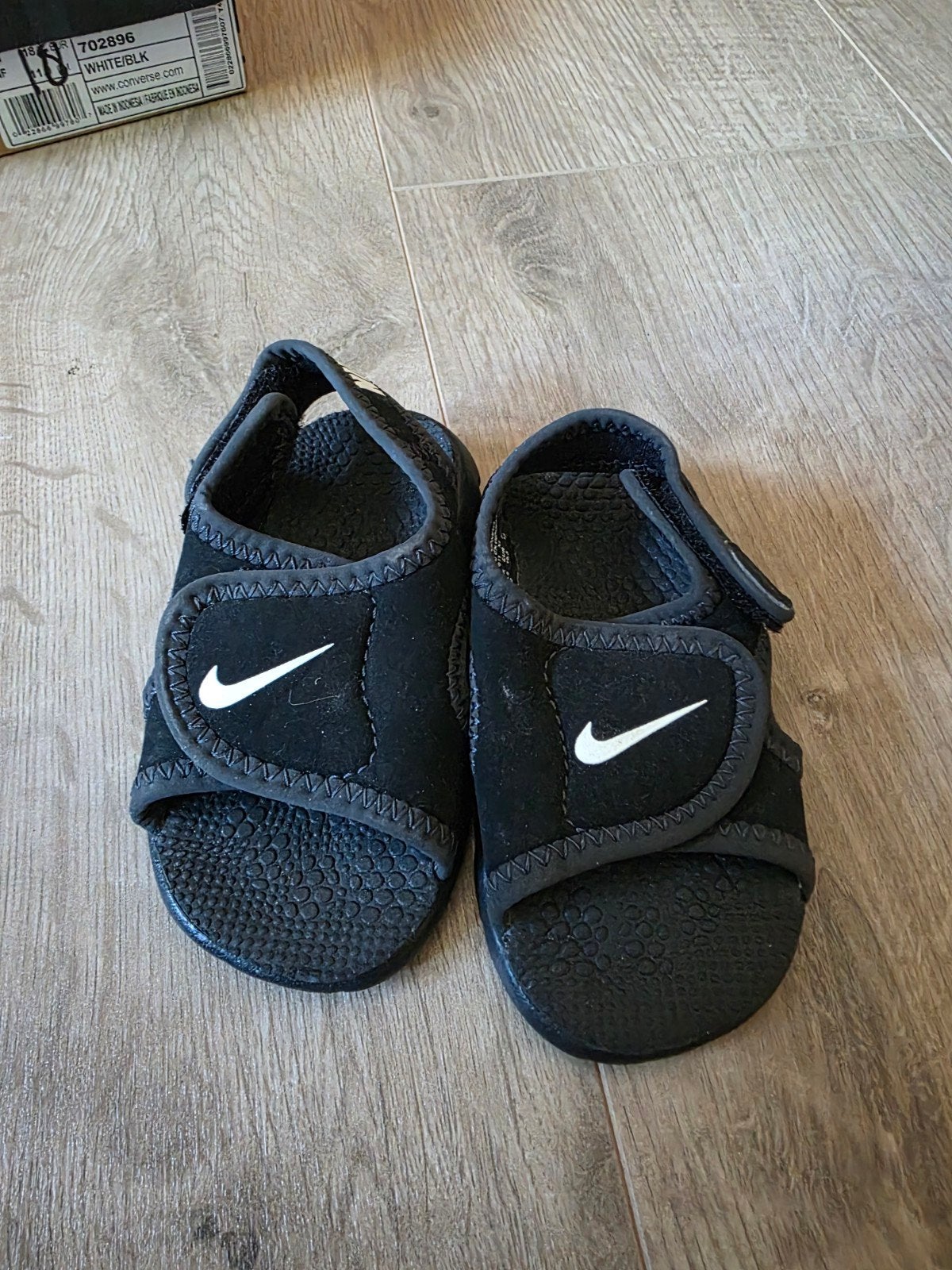 Leuke Nike sandaaltjes maat 19,5, Gebruikt, Jongetje of Meisje, Overige typen, Ophalen of Verzenden
