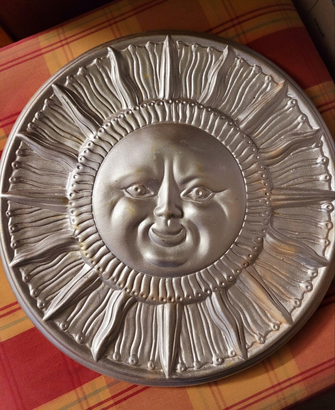 mooie tuin set goud en zilver van interetuin, Ophalen of Verzenden, Zo goed als nieuw, Overige materialen, 2 zitplaatsen