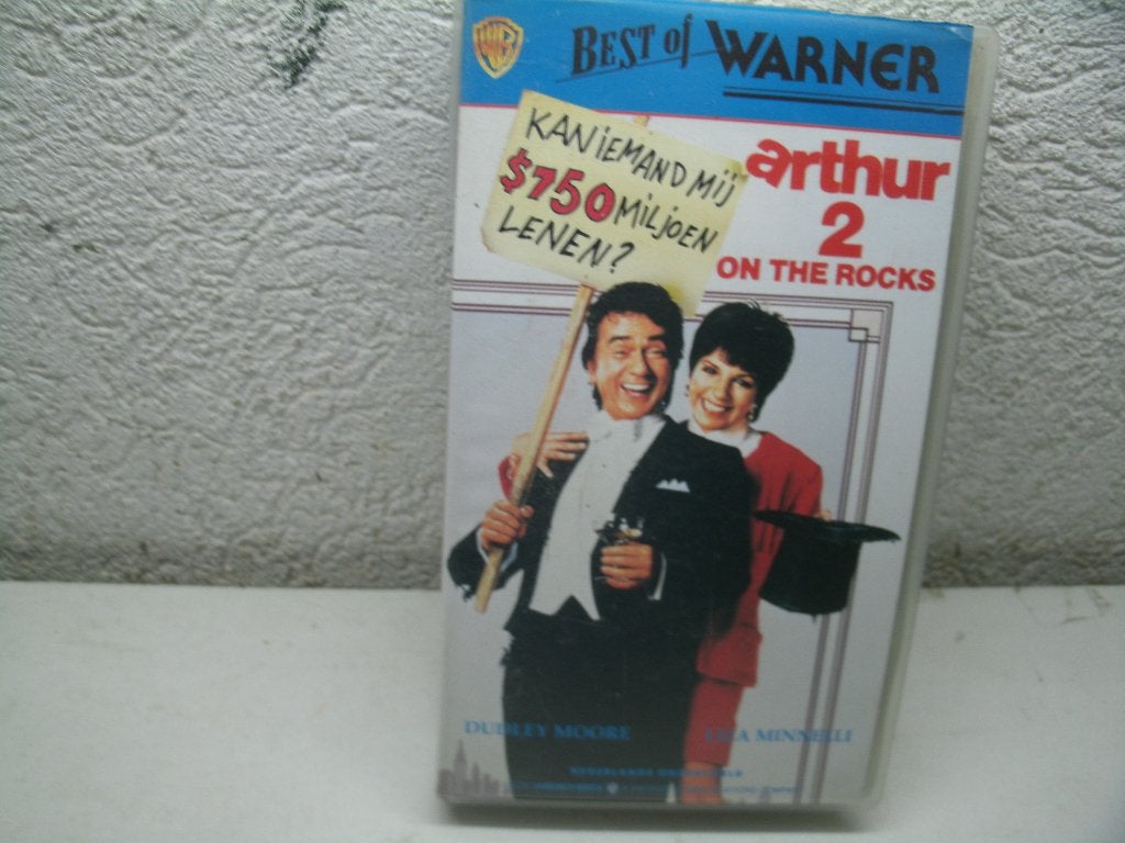 vhs 181b arthur 2 on the rocks, Alle leeftijden, Ophalen of Verzenden, Gebruikt, Actie en Avontuur