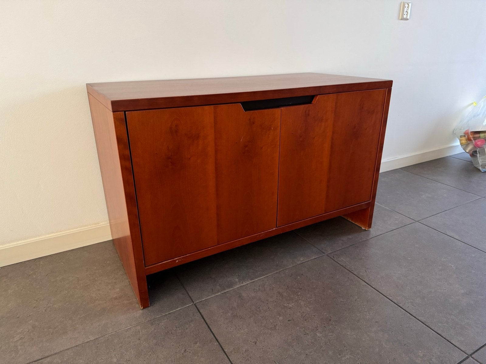Kersenhouten TV meubel - 112x54x71 cm, Huis en Inrichting, Ophalen, Gebruikt, 100 tot 150 cm, Minder dan 100 cm