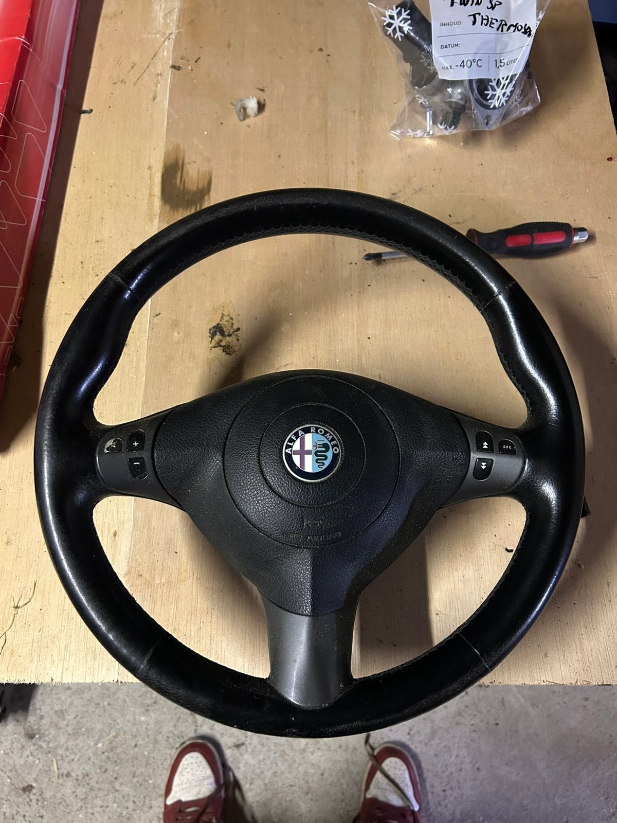 Alfa romeo gt/147 stuurwiel, Ophalen of Verzenden, Alfa Romeo