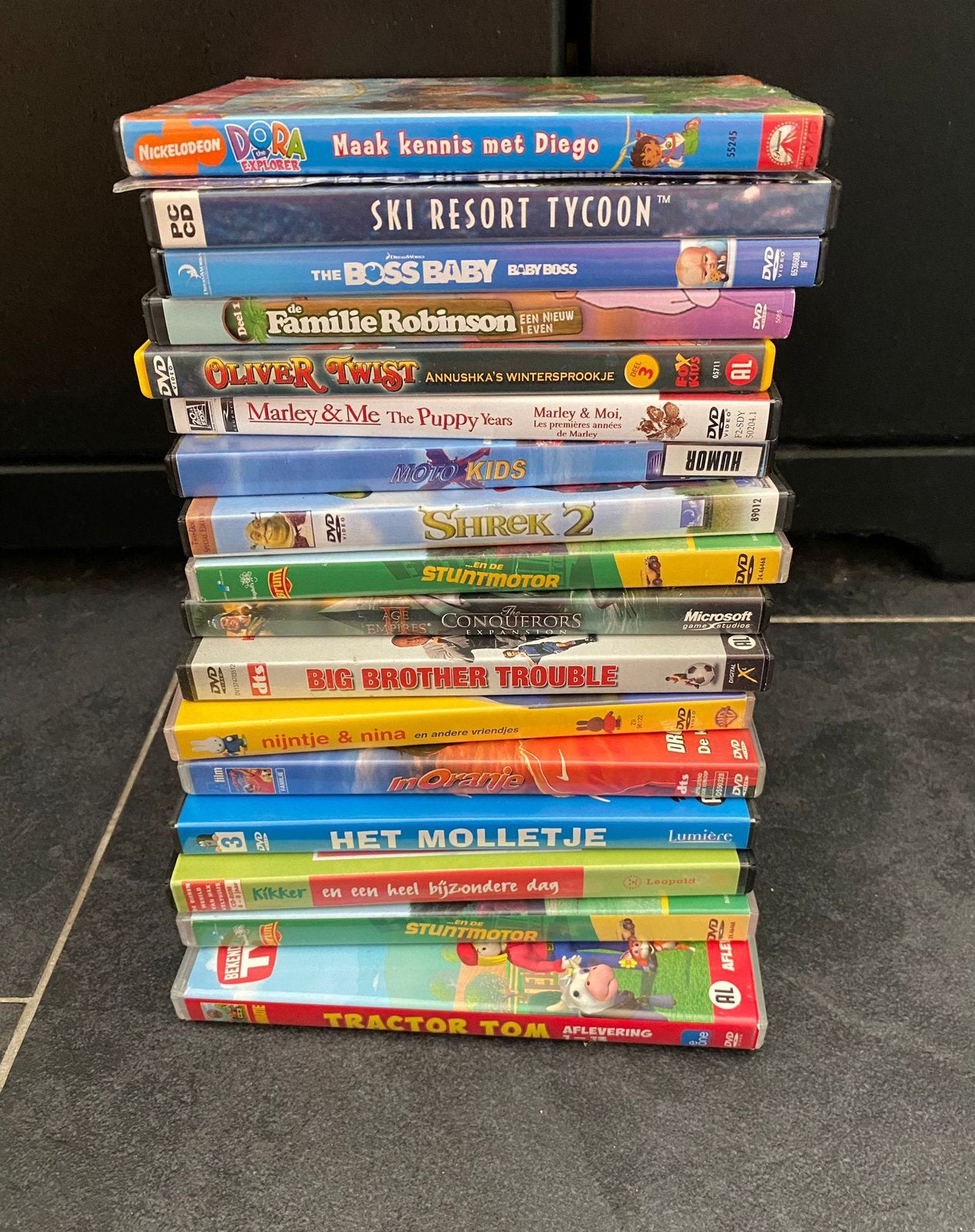 Dvd’s kinderen jeugd, Cd's en Dvd's, Alle leeftijden, Ophalen, Zo goed als nieuw