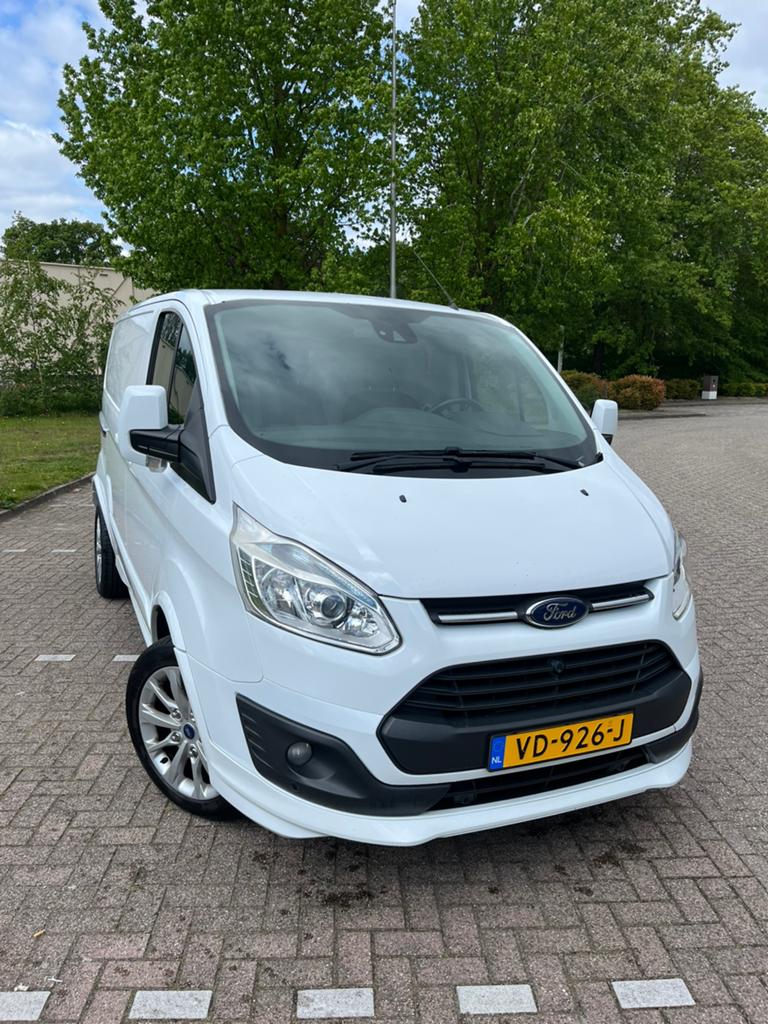 Ford Transit Custom 2.2 Tdci 114KW 2013, Auto's, Bestelauto's, Voorwielaandrijving, Euro 5, 15 km/l, Zwart