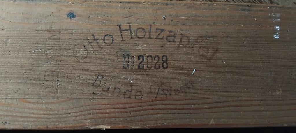 Sigarenplank Otto Holzapfel modelnummer 415, Ophalen