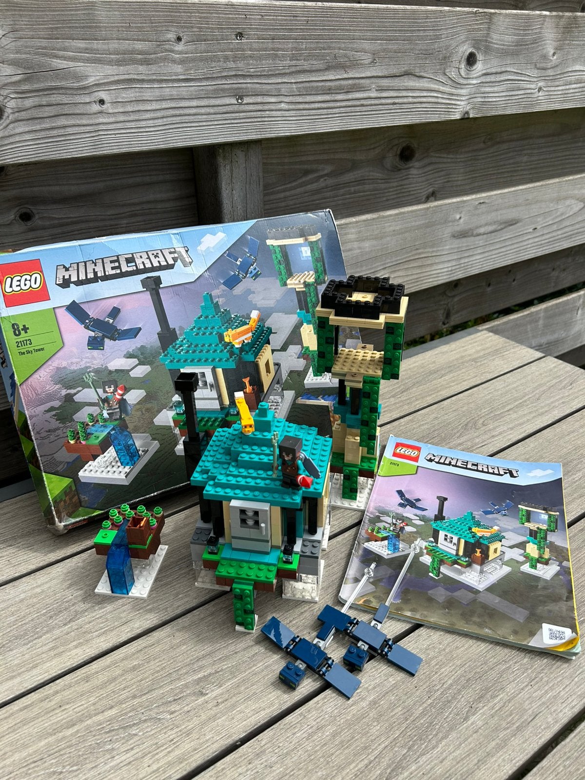 Lego minecraft 21173 compleet met boekje, Minecraft, Lego, Ophalen of Verzenden, Zo goed als nieuw
