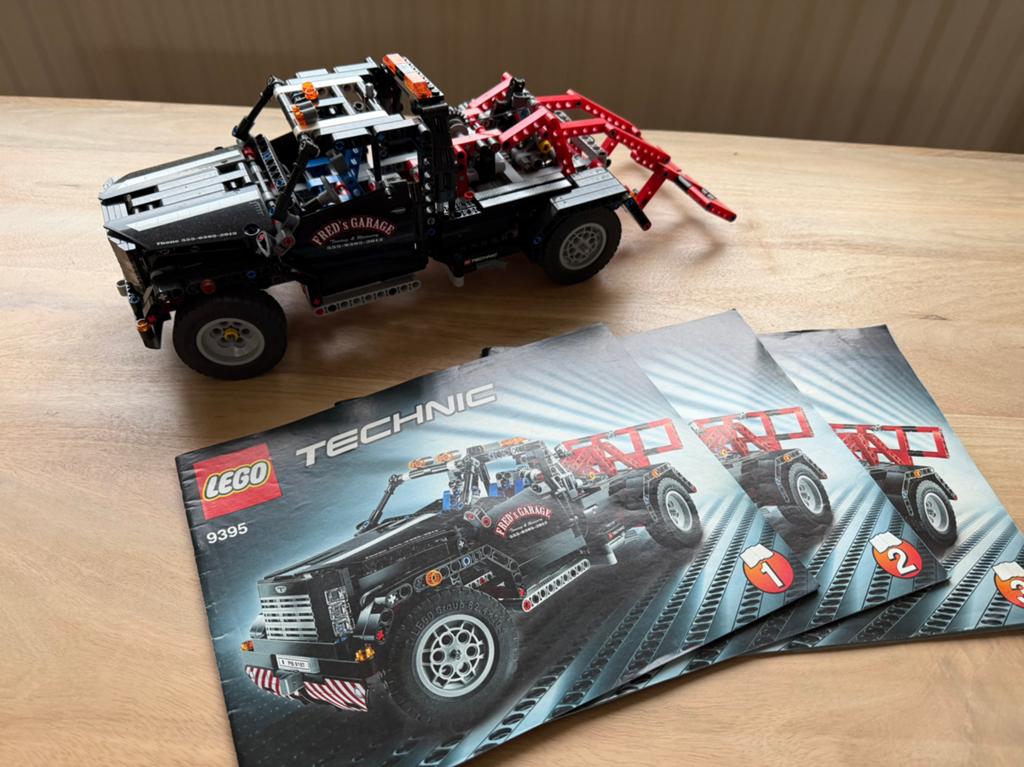 LEGO Technic 9395 Sleepwagen - Compleet met instructies, Ophalen, Gebruikt, Lego, Complete set