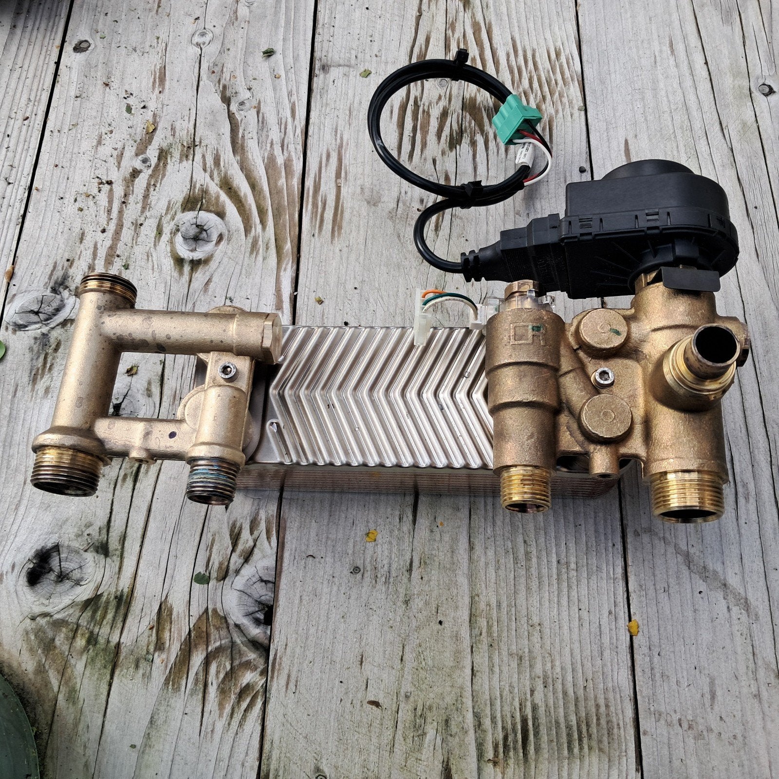remeha avanta 35c hydroblok compleet inclusief motor, 30 tot 80 cm, Gebruikt, Cv-ketel of Combi-ketel, Minder dan 60 cm