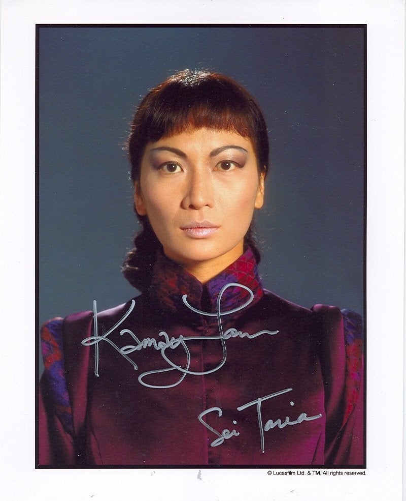 Gesigneerde foto's van Grace Kamay Lau, Star Wars, Star Wars, Star Wars, Nieuw