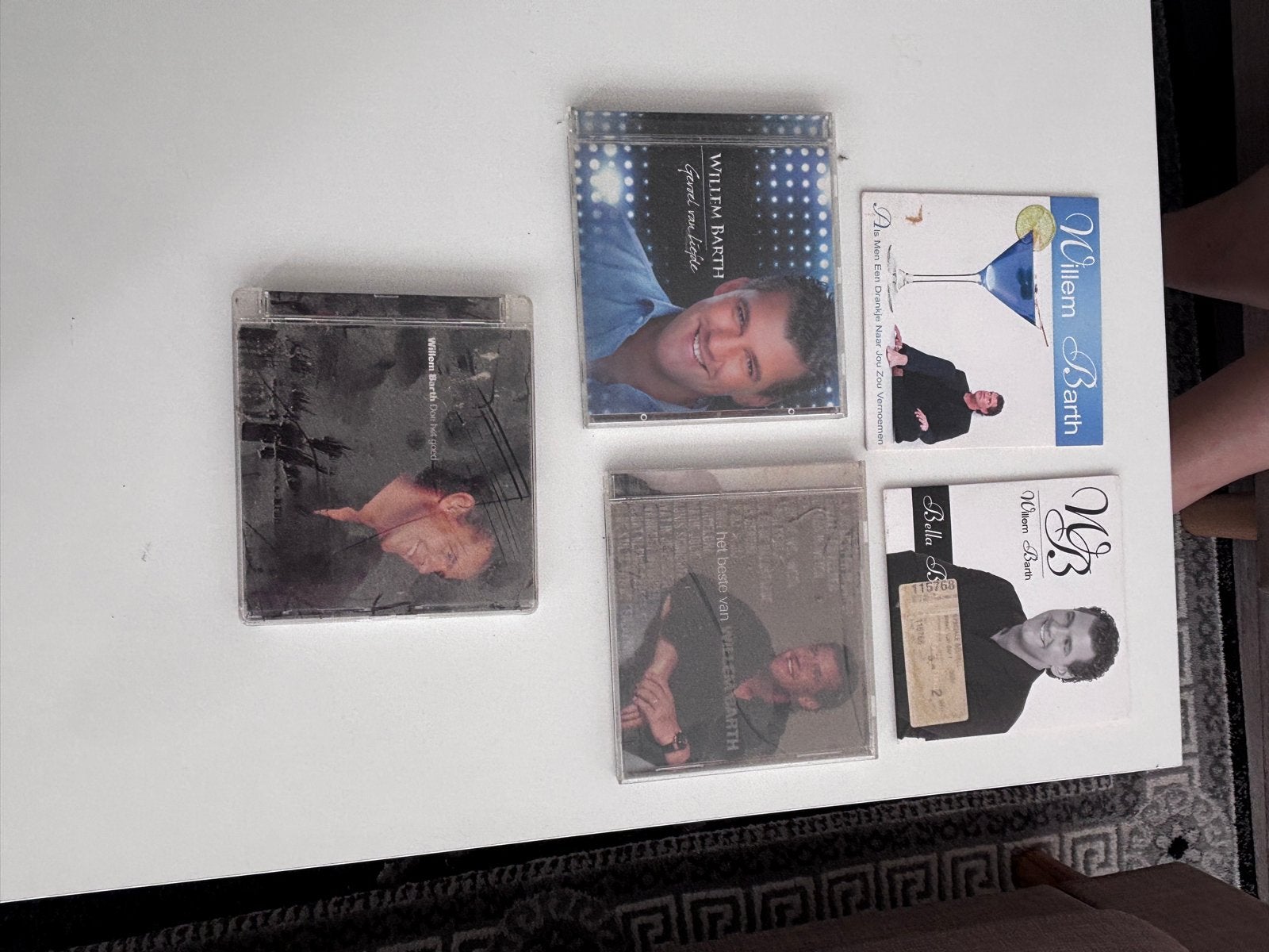 Willem Barth CD collectie - 5 albums, Ophalen of Verzenden, Gebruikt, Levenslied of Smartlap