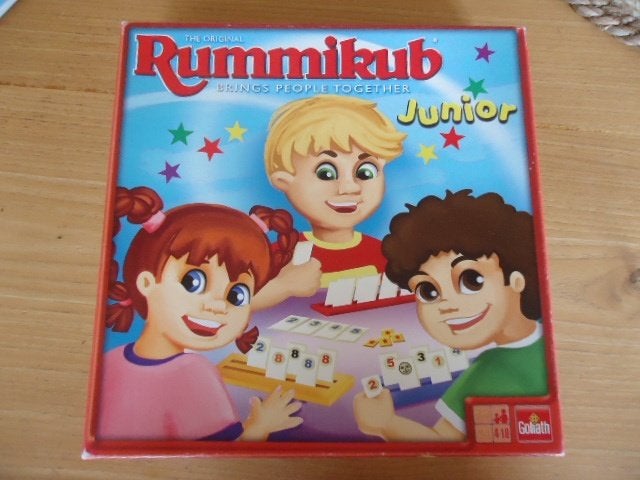 Rummikub Junior, Een of twee spelers, Ophalen of Verzenden, Zo goed als nieuw