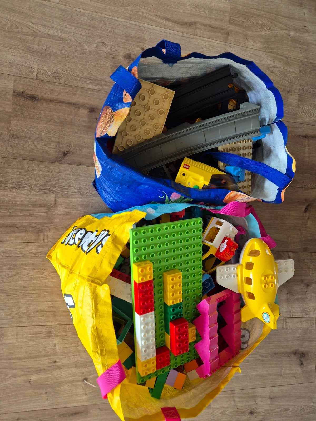 Duplo, Ophalen