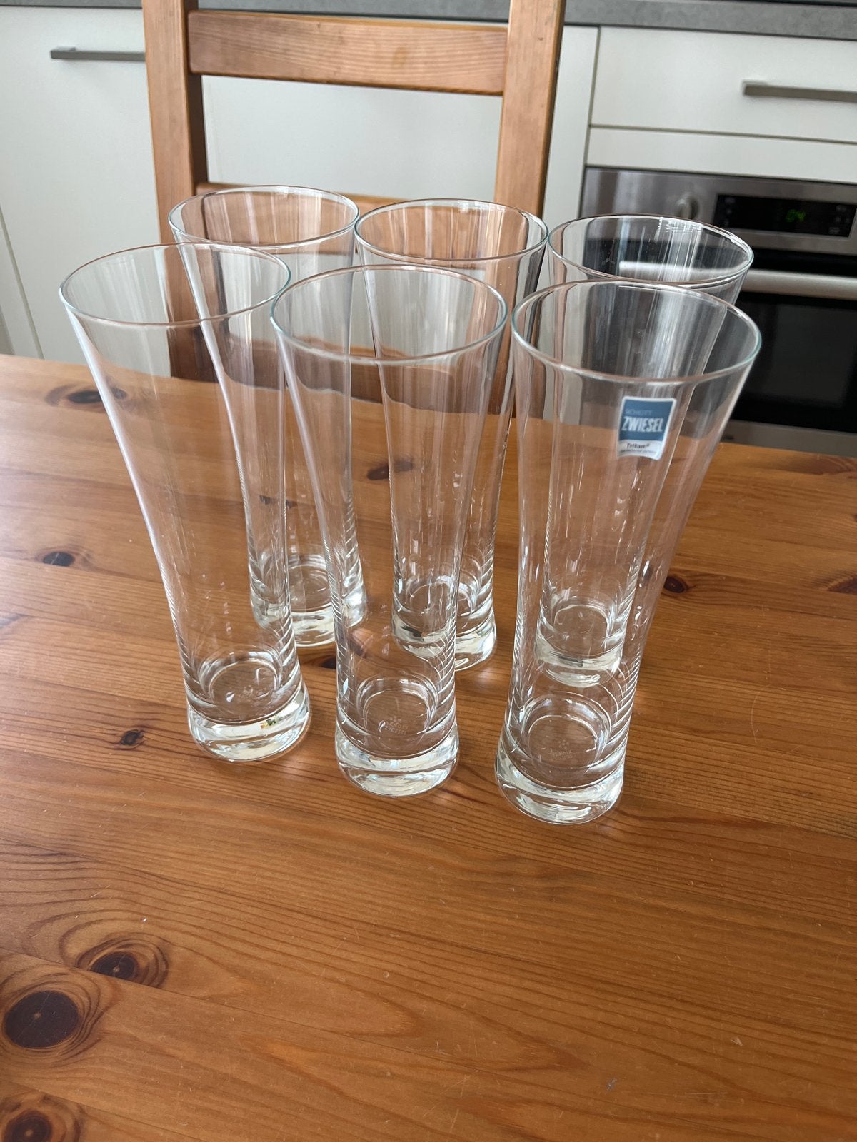 Set van 6 ZWIESEL bierglazen - Niet gebruikt, Ophalen, Glas of Glazen, Overige merken, Nieuw