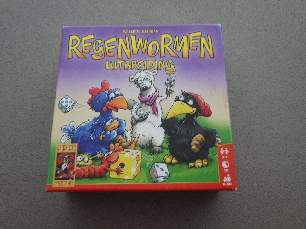 Regenwormen de uitbreiding 999 GAMES, Ophalen
