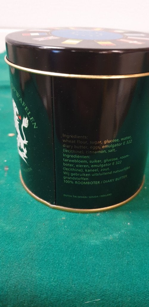 blik goudse stroopwafel, Verzamelen, Ophalen of Verzenden